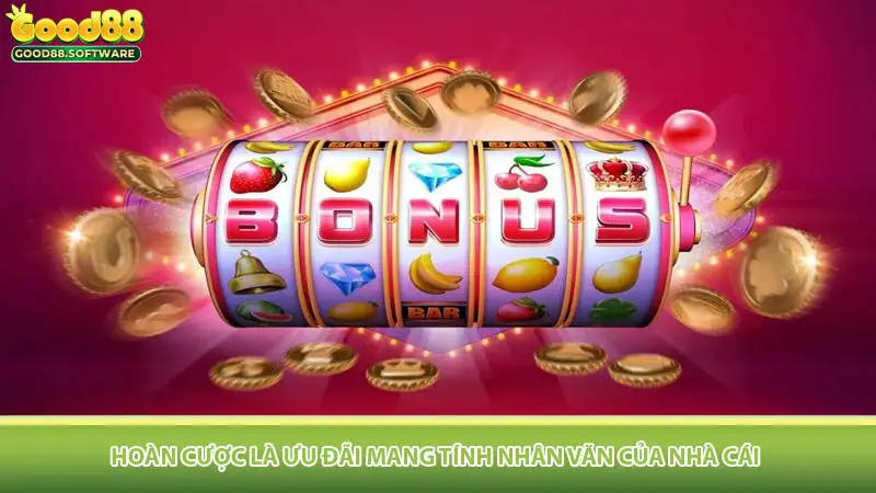 Hoàn cược là ưu đãi mang tính nhân văn của nhà cái